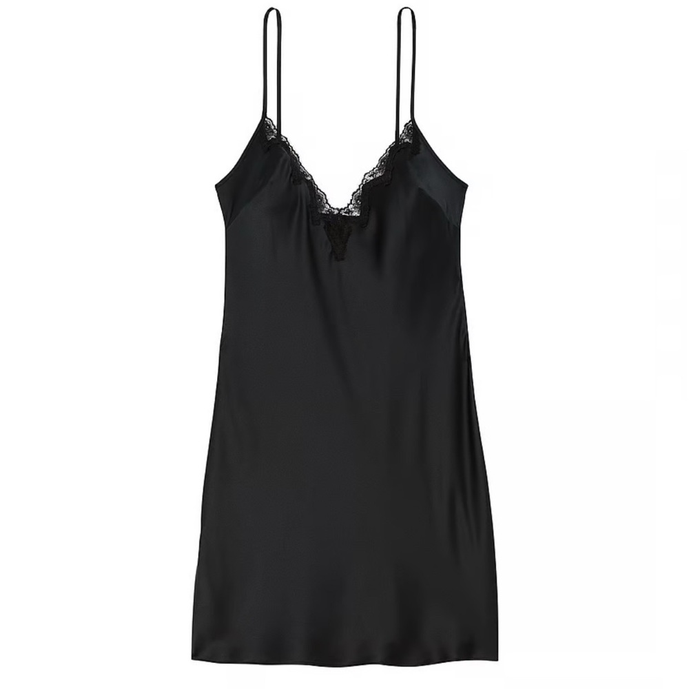 Victoria’s Secret Satin Lace Mini Slip